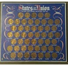 State Of The Union 50 State Solid Bronze Collectors Coin set
