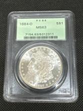 PCGS MS63 1884-O Morgen Silver Dollar