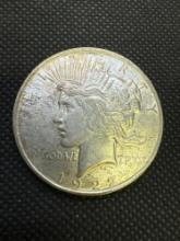1922-D Silver Peace Dollar 90% Silver Coin