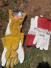 3 welding gloves