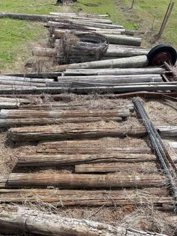 wood posts