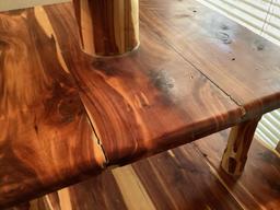 3 tier cedar table