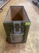 Large Antique Steel Ammo Can without Lid