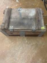 Large Wooden Crate Full of Miscellaneous Tools and Hardware