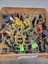 Bin #13 - Beam Clamps and Snatch Blocks