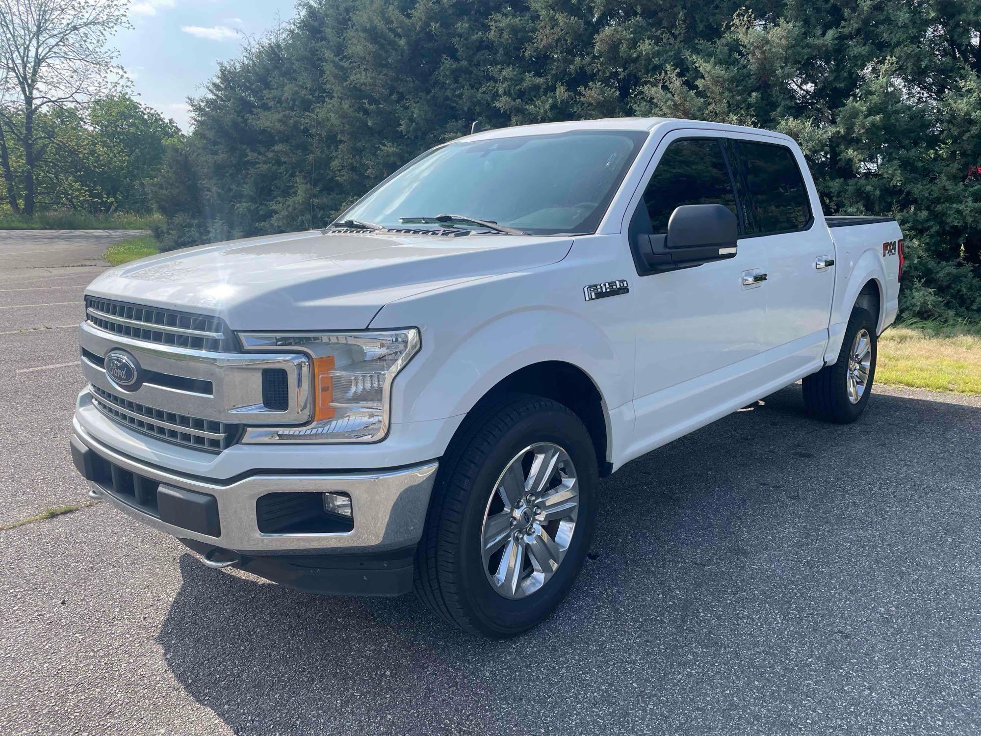 2019 Ford F-150 4X4 Pickup Truck, VIN # 1FTEW1E40KFC29719