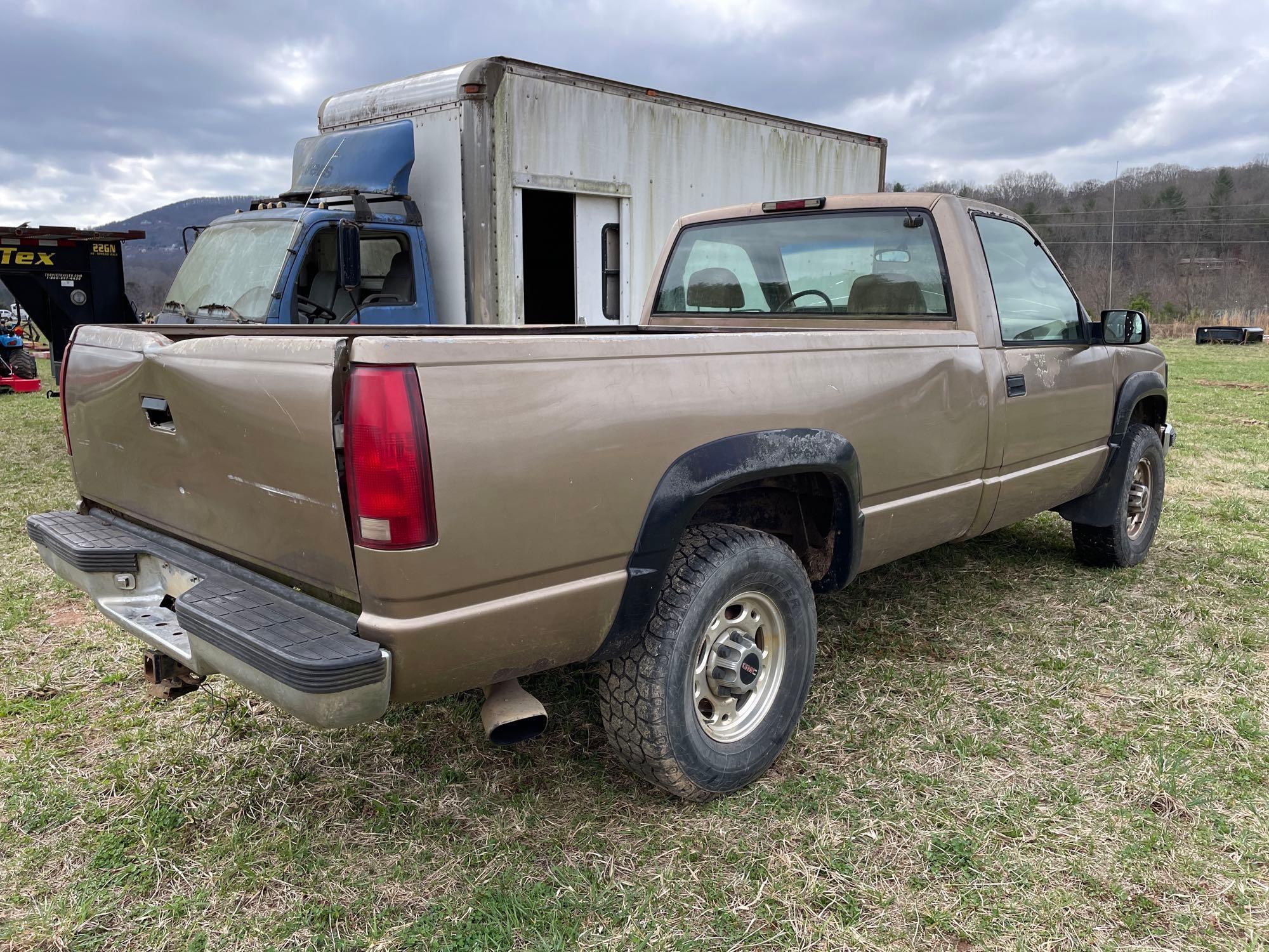 1995 Chevrolet K3500 Pickup Truck, VIN # 1GCHK34N6SE101067