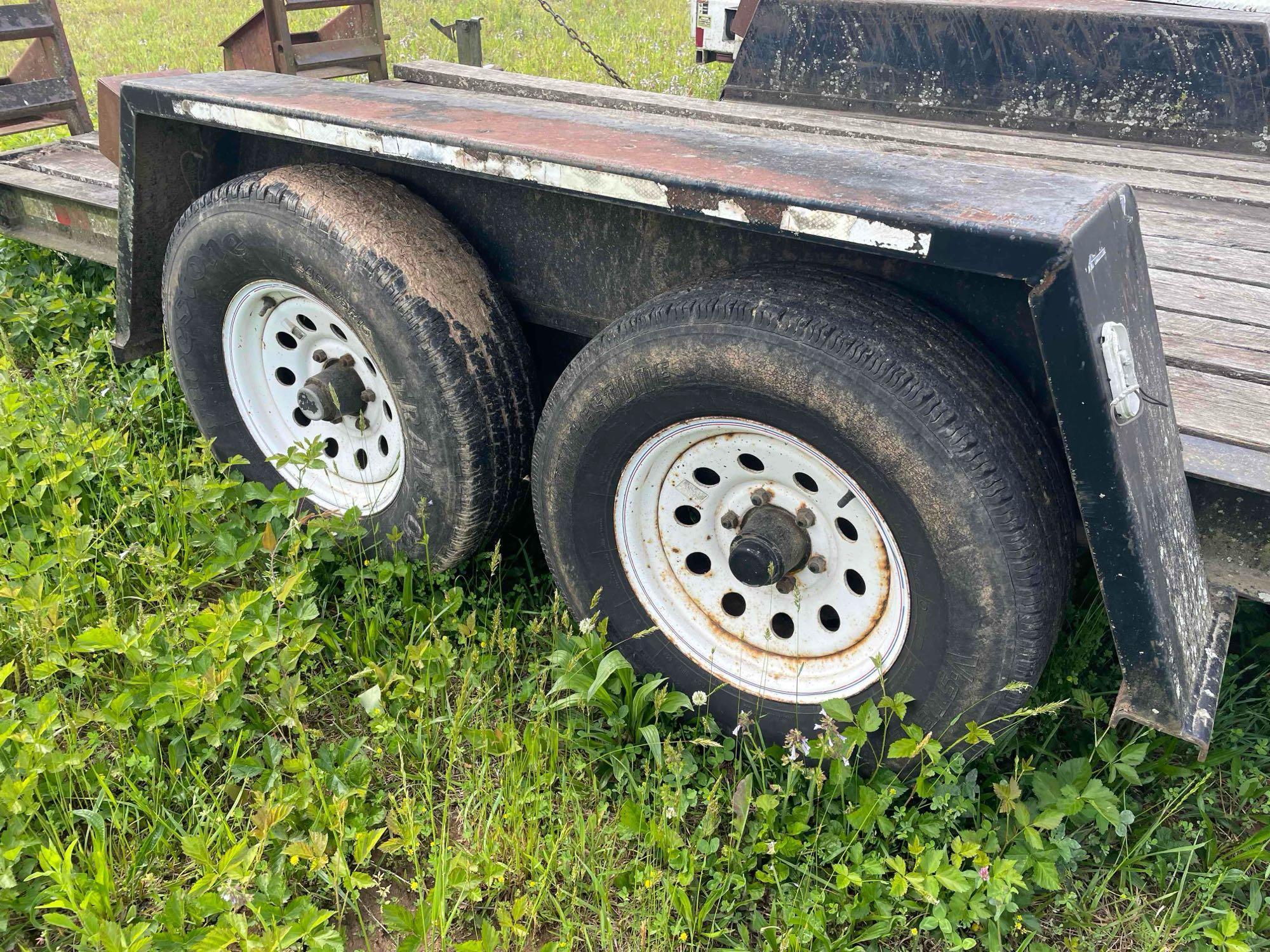 2001 Contrail C12 Flatbed Trailer