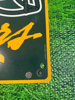 vintage green bay packers sign