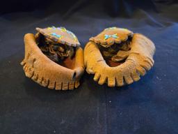 Native American Beaded Moccasins