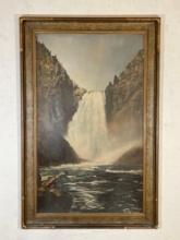 Asahel Curtis, "Lower Yellowstone Falls"