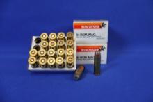 Ammo 44 Rem Mag 240 Grain. 40 total rounds.