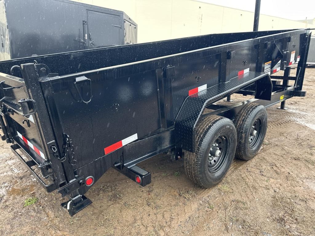 2023 Big Tex 14gt-16bk6sir Hydraulic Dump Trailer