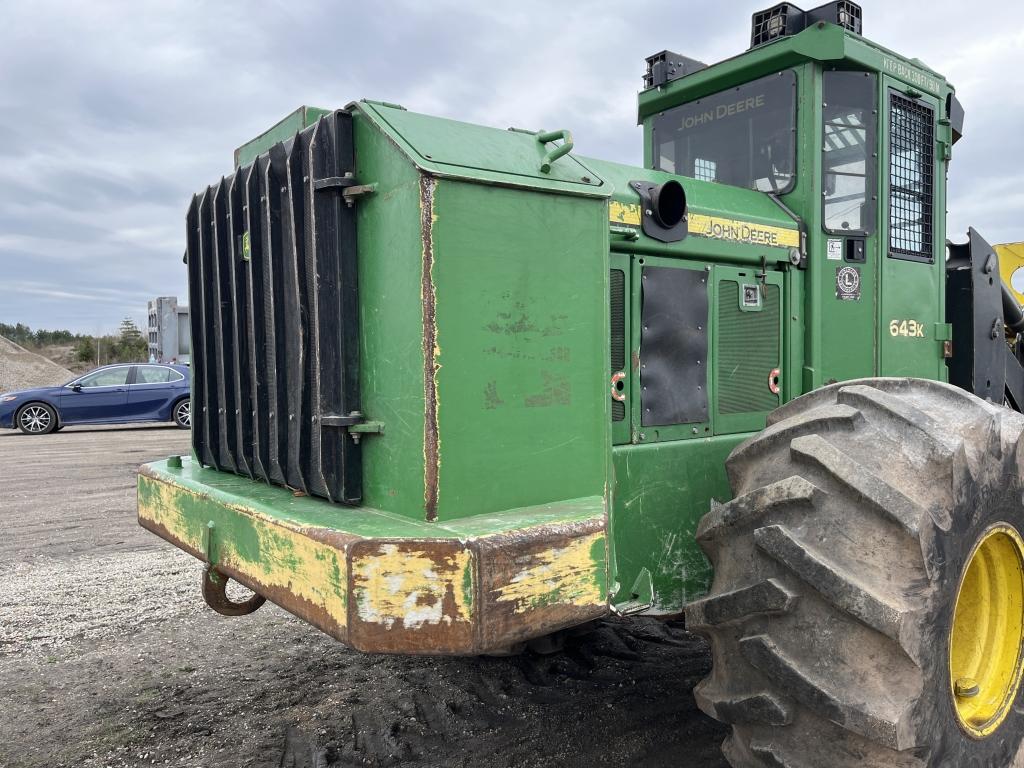 John Deere 643k Feller Buncher