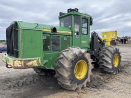 John Deere 643k Feller Buncher