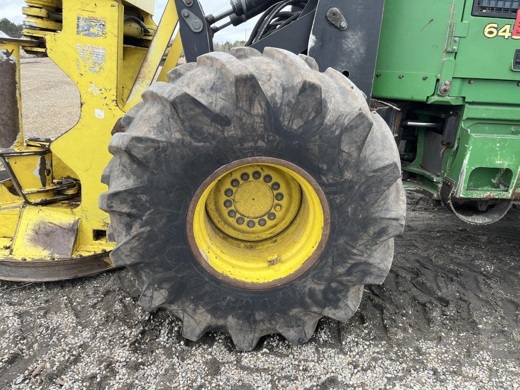 John Deere 643k Feller Buncher