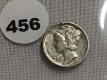 1938  Mercury Dime