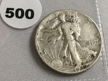 1940 Walking Liberty Half dollar