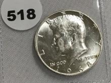 1968-D Kennedy Half GEM/BU