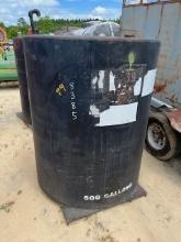 (1) 500 Gallon Fuel Tank On Skids