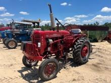 IH Farmall 100 Tractor w/ Cultivators