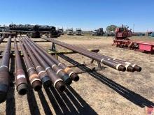 279' (9 JTS) 5" HEAVY WEIGHT DRILL PIPE W/ NC50 CONNECTIONS (NOTE: WORN THREADS, (1) CRACKED JOINT)