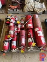PALLET OF (15) FIRE EXTINGUISHERS  16288