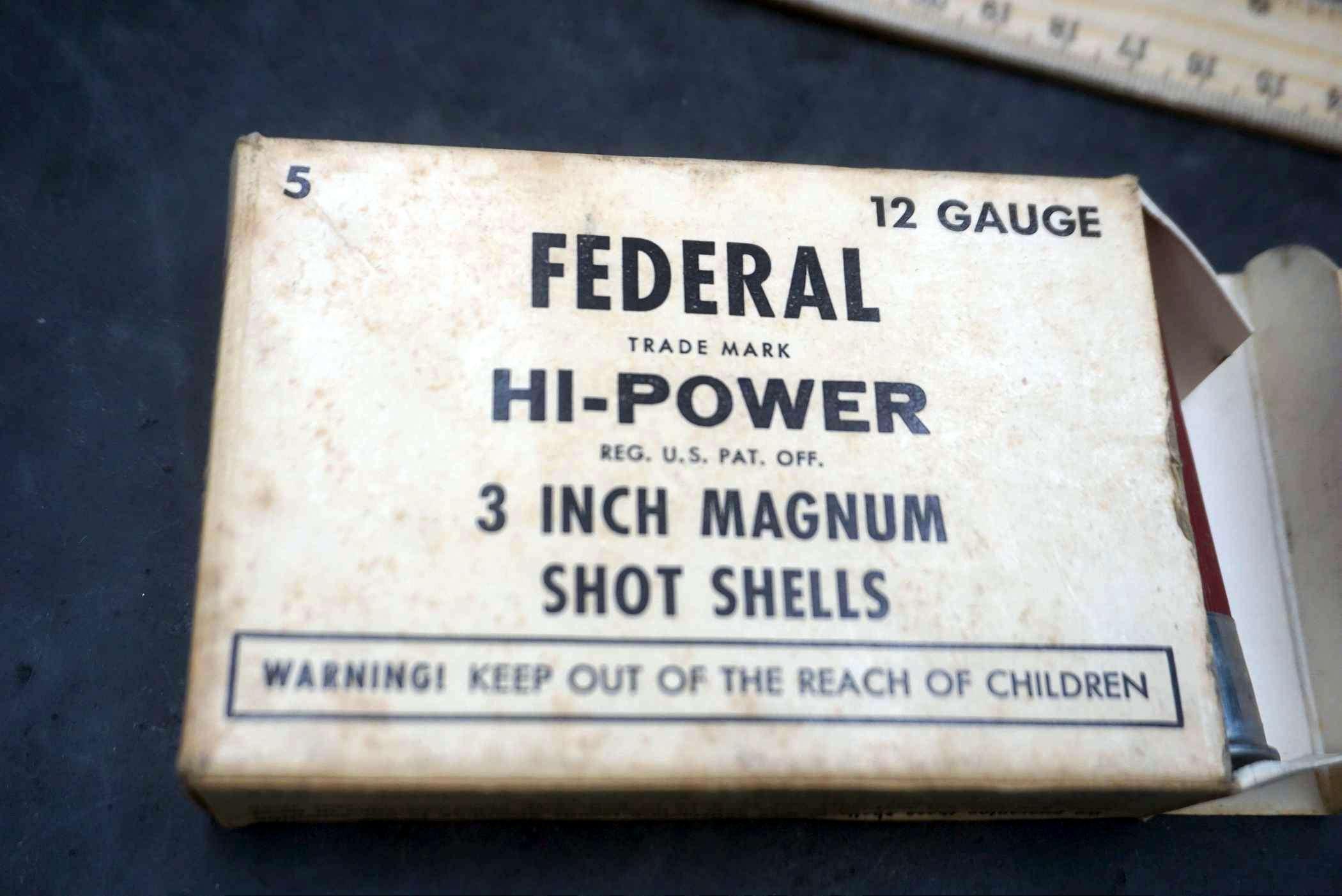 Federal Hi-Power 3" Mag 12Ga. Shells