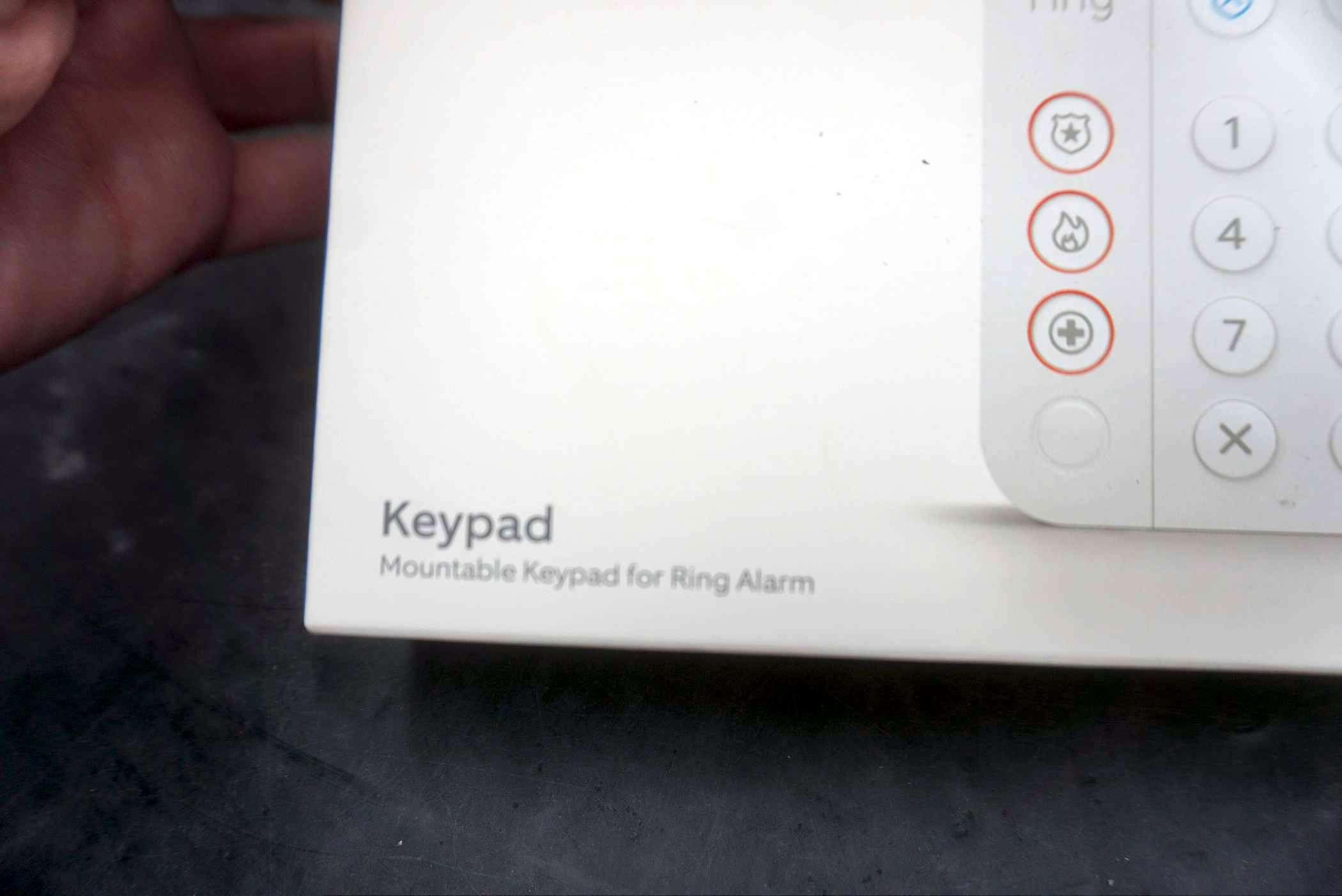 Ring Keypad (Mountable Keypad For Ring Alarm)