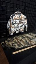 Overalls (Youth Large) & Camo Jacket (Youth Large)