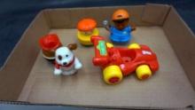 Toy Figures & Tyco Sesame Street Race Car