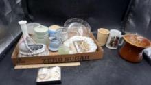 Mugs Vases, Scent Burner, Creamer, Bassinet Figurine, Decorated Plate, Divided Dish, Candle Holder