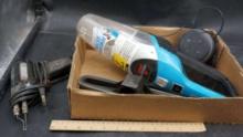 Bissell Handheld Vacuum, Solder Gun, Speaker, Playing Cards & Brush