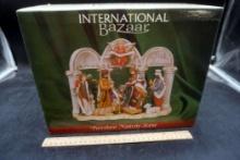 International Bazaar Porcelain Nativity Scene