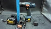 Ryobi Drill, Dewalt & Ryobi Battery Chargers