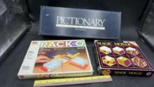 3 Games - Pictionary, Rack-O & Magic Mosaic