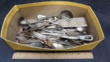 Silverware (Some Are Silver-Plated) & Serving Utensils