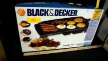 Black & Decker Family Size Griddle (New)