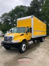 2017 INTERNATIONAL 4300 26FT NON CDL BOX TRUCK