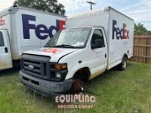 2012 FORD E350 12FT BOX TRUCK