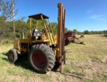 Case Construction King 584 Fork Lift - Started