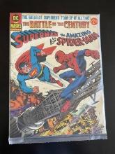 Superman VS Spider-Man 1976 Marvel/DC Treasury