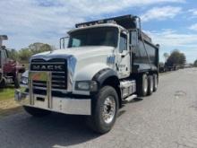 2013 GRANITE MACK TRI AXLE DUMP TRUCK