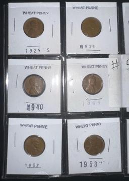 Wheat Pennys 1923-1958
