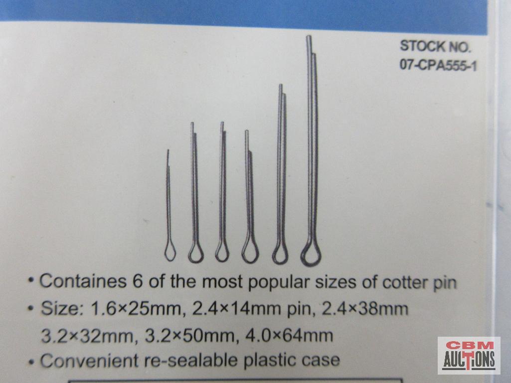 Wisdom 07-CPA555-1 555pc Cotter Pin Assortment...
