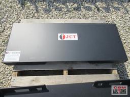 JCT Skid Steer Weld On Closed Back Quick Attach Mounting Plate *2