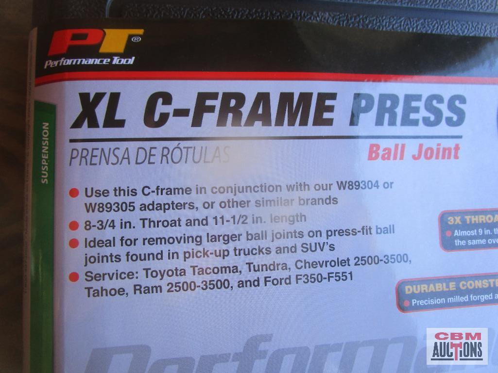 PT Performance Tool W89306 XL C-Frame Press *BRM