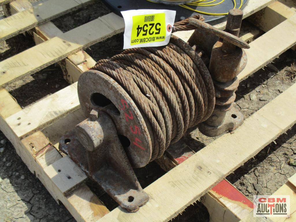 Vintage Cable Winch