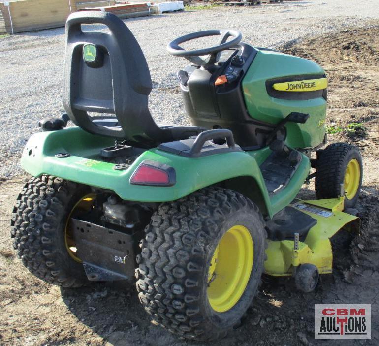John Deere X540 Riding Lawn Tractor, 54" Deck (Seller Said Needs Carb)