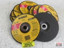 Dewalt DW4719 High Performance 7" x 1/4" x7/8", 1/4" A24R, Metal Grinding Wheels - Box of 10